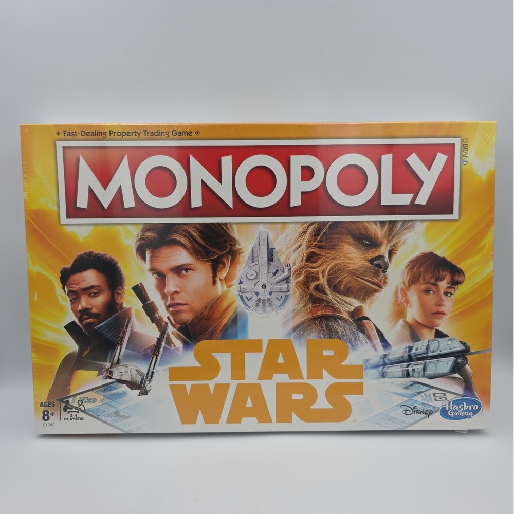STAR WARS A Han Solo Story MONOPOLY Board Game BRAND NEW